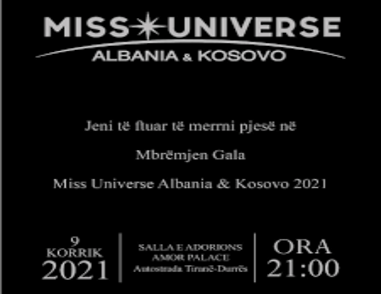 Miss Universe Albania & Kosovo 2021